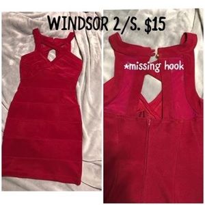 Red dress bodycon